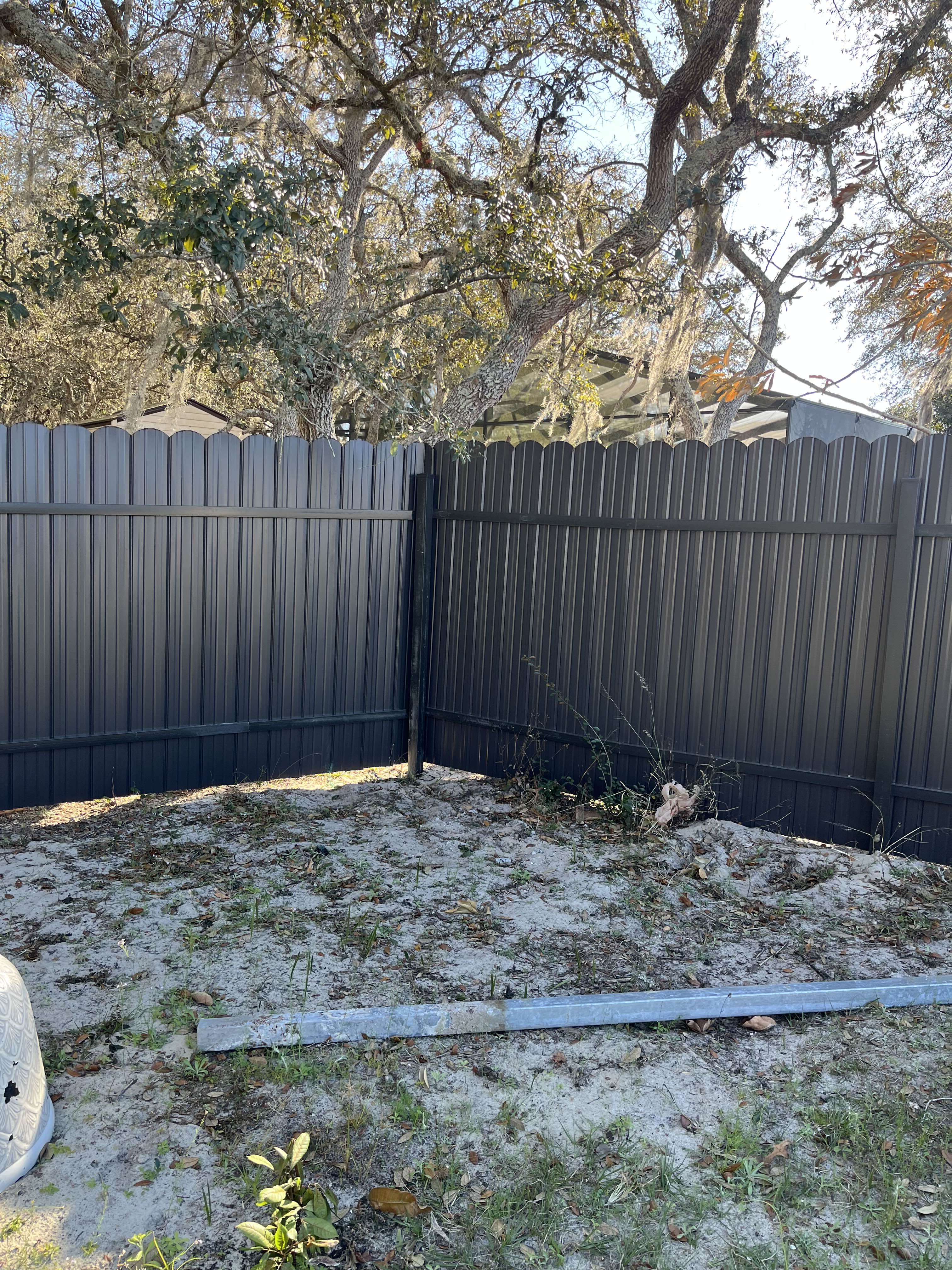 Durafence steel fence installation